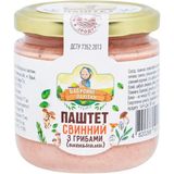 Паштет Бабусині Лакітки Свиний з грибами 170 г