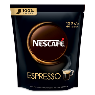 Кава розчинна Nescafe Espresso натуральна 120г