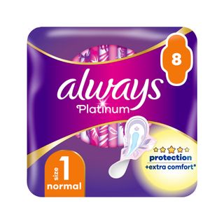 Гігієнічні прокладки Always Platinum Normal (Розмір 1) 8 шт