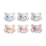 სუავინექსი - მატყუარა სილიკონის ანატომიური ვარდისფერი /0-6თვ/  #1 4007 SUAVINEX SOOTHER  ANAT  /0-6 M/ 4007 PINK