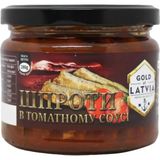 Шпроти Gold of Latvia в томатному соку 280 г