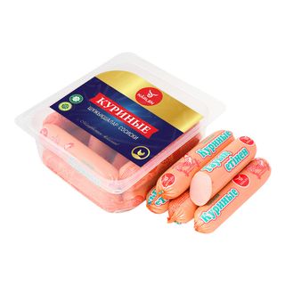 СОСИСКИ NARLEN КУРИНЫЕ 460 Г В/УПАК.-4870212871660