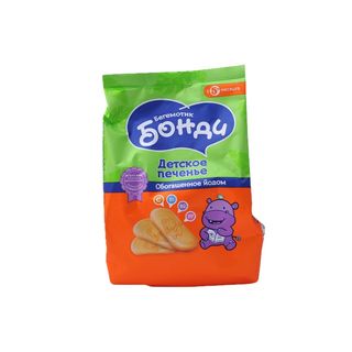 Яшкино, Печенье Детское Бонди 180Гр Обогащенное Йодом, шт, ШК: 4603290003674