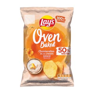 Чипси запечені зі смаком лисичок у сметані, ТМ "Lay's Baked" 110г