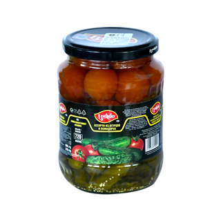 Մարինացված վարունգ և լոլիկ «Լորադո» 720մլ