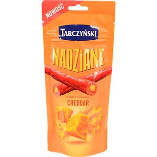 Ковбаскі Tarczynski 95г кабаносі сушені сир чеддер