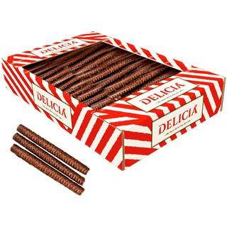 Вафельні трубочки Деліція зі смаком кокосу 450 г