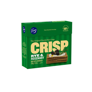 ხრაშუნა პური /ფაზერი/ ჭვავის, როზმარინით 200გრ