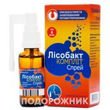 Лісобакт Компліт Спрей Спрей Оромукозн., Р-н Фл. 30 Мл З Насадк.-розп. №1