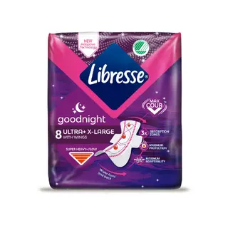 ლიბრესი - Inv goodnight X-Large ულტრა ღამის /6წვ/ #8 8304 Libres - INV Night / 6 min / 8304/8281 # 8