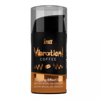Рідкий вібратор Intt Vibration Coffee (15 мл), густий гель, дуже смачний, діє до 30 хвилин (AFSO3511)