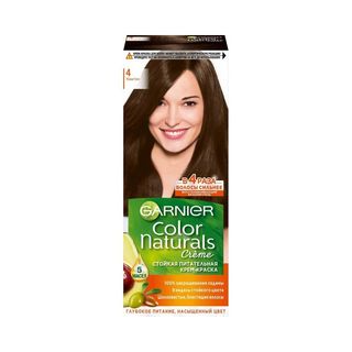 Garnier, Краска Garnier Naturals 4 Каштан, шт, ШК: 3600542033527