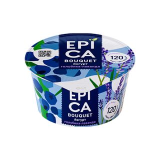 EPICA BOUQUET 4,8% 130г Йогурт с голубикой и экстрактом лаванды