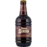 Пиво Повна Діжка Оксамитове темне пастеризоване 4.2% 0.45 л