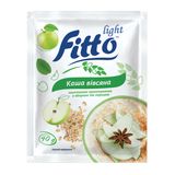 Каша вівсяна миттєвого приготув ТМ Fitto light з яблуком і корицею