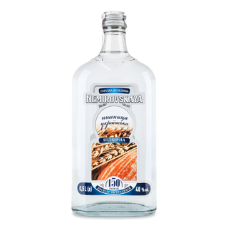 Горілка Nemiroff «Українська пшениця» пласка 0,5л