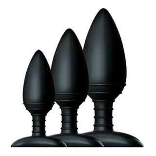 Набор анальных пробок NEXUS Butt Plug trio [Черный ] (8.30.42)
