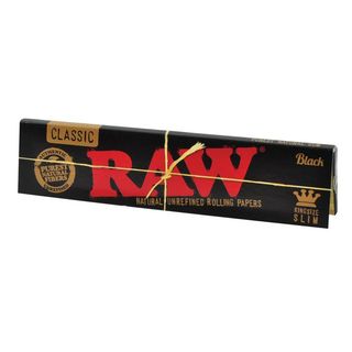 RAW Black ორიგინალი შესახვევი ქაღალდი King Size 32ც