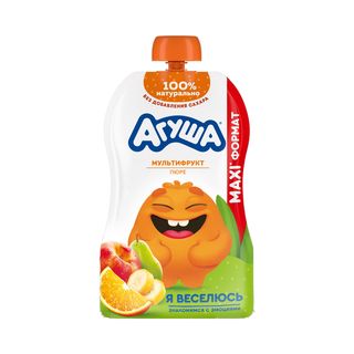 Пюре Агуша мультифрукт 160 г