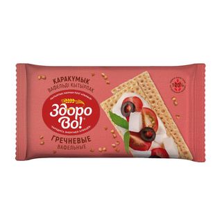 Хлебцы Здорово! Вафельные Гречневые 70 Г