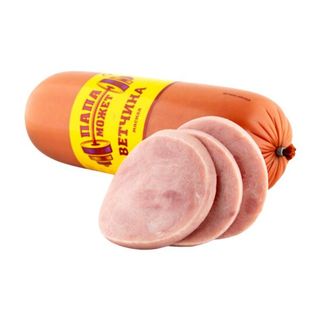 Папа Может, Ветчина Папа Может 400Гр Мясная Вареная, шт, ШК: 4607958072026