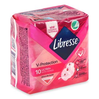 Прокладки Libresse Ultra Normal м'яка поверхня 10шт/уп