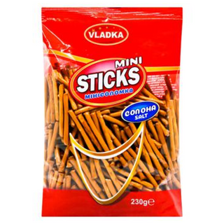 Соломка Vladka Mini солона 230г м/у