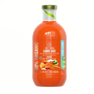  100% Organic Pure Carrot Juice, 1L