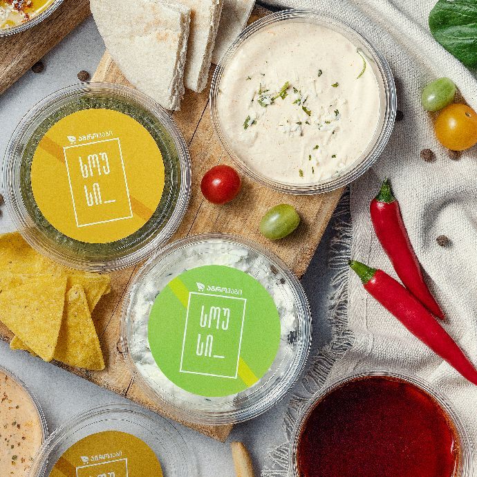 სოუსი და ტოპინგი