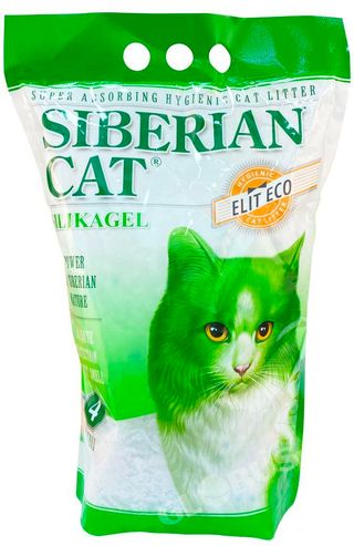 Наполн д/кош туалет Сибирская кошка силикогель ЭКО 4л