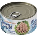 Тунець Ice Storm салатний у власному соку 185 г