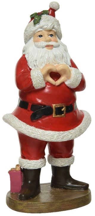 სანტა - სუვენირი 21სმ, 8ც. წითელი