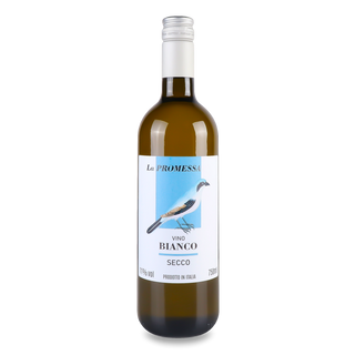 Вино La Promessa Bianco Secco біле сухе 0,75л