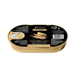 Консерви 190 г De Luxe Foods & Goods Selected Шпроти в олії Латвія