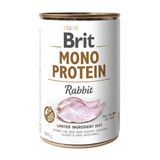Brit Mono Protein Dog консерви з кроликом для собак, 400 г