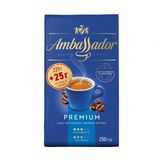 Кава 225 г + 25 г Ambassador Premium натуральна смажена мелена