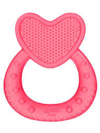 ვიი ბეიბი ღრძილ.გამაგრილ.სილიკონის გულის ფორმის (1 ცალი) 9127