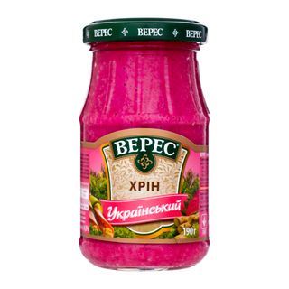 Хрін ВЕРЕС Український с/б / 190г / 10