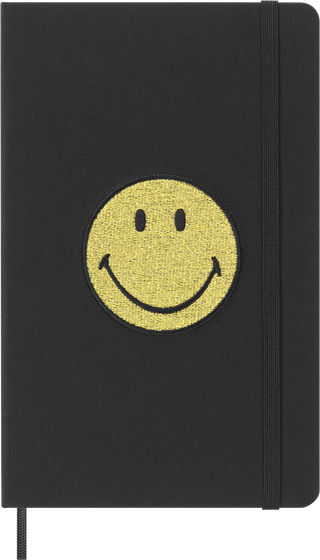 Записник Moleskine Smiley Середній / Лінійка Канва