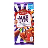 Шоколад Корона Max Fun марм печ карам 150 г