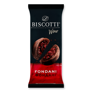 Печиво Biscotti Fondani Wow здобне 140 г