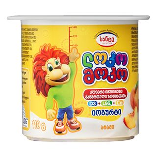 საბ იოგურტი ატამი 110გრ ლოკო მოკო