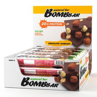BOMBBAR პროტეინ ბარი – შოკოლადი და თხილი, 60გრ