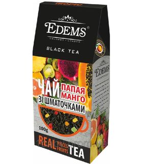 Чай фас. чорн. EDEMS Тропік / 100г