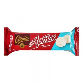 Вафлі Світоч 71 г Артек Пломбір