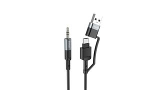 Hoco 2in1 Type-C/USB Digital Audio Conversion Cable UPA23