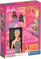 Clementoni Puzzle - ფაზლი ბარბი "Compact" 1000 ნაწილი