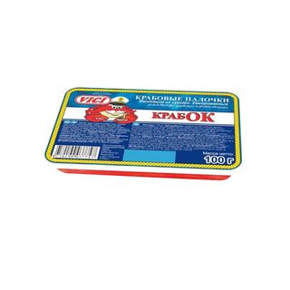 კიბორჩხალის ჩხირი კრაბ ოკ 100გრ