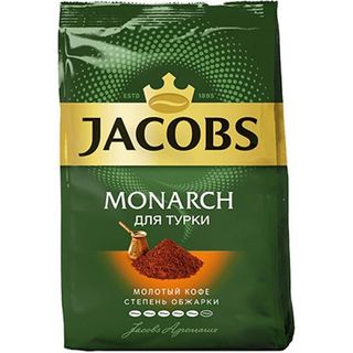 ყავა "იაკობს მონარქი" დაფქული, ჯეზვესთვის 80 გრ / 8714599106082