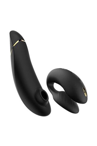 Набор Для Пар Wow Golden Moments 2 Collection: Клиторальный Стимулятор Womanizer Premium 2 + Вибратор Для Пар We-vibe Chorus (5.19)